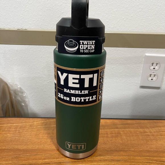 Yeti Accessories - YETI Retired Northwoods Green 26oz. BOTTLE Chug Rambler New
